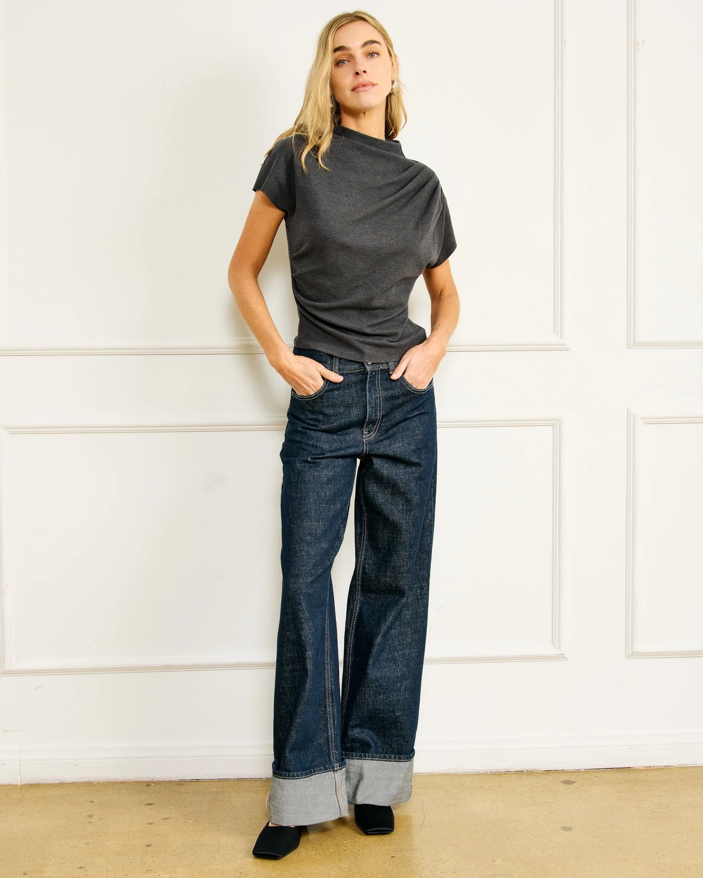 Walker Draped Top
