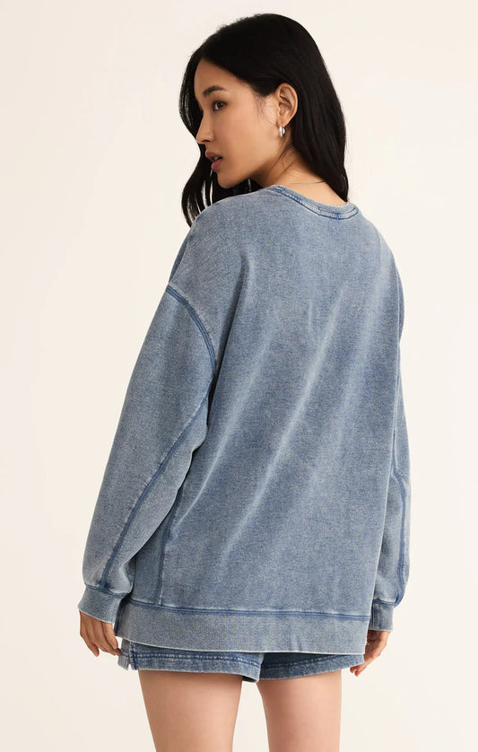Knit Denim Weekender