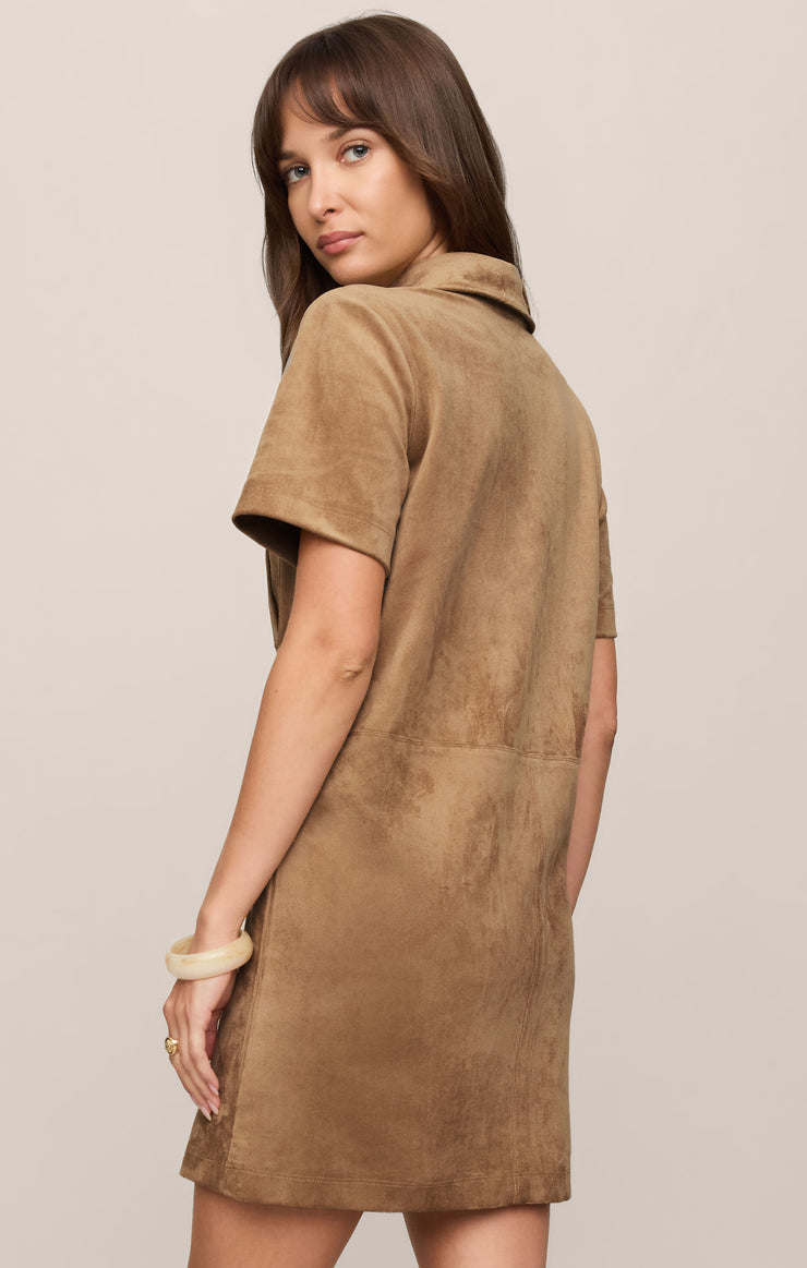 Leone Suede Mini Dress