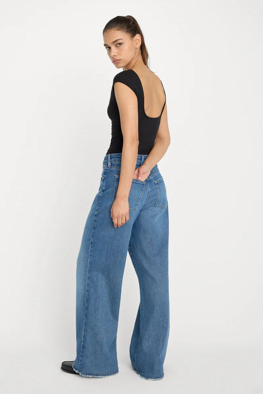 Super Stretch Open Back Bodysuit