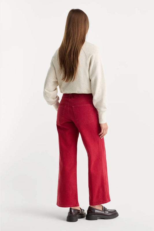 Vintage Wide Crop Jeans