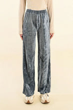 Load image into Gallery viewer, Crushed Velvet Pants