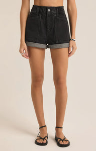 Odin Denim Short Black