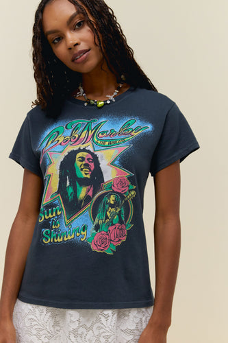 Bob Marley and The Wailers Sun Is Shining Tour Tee