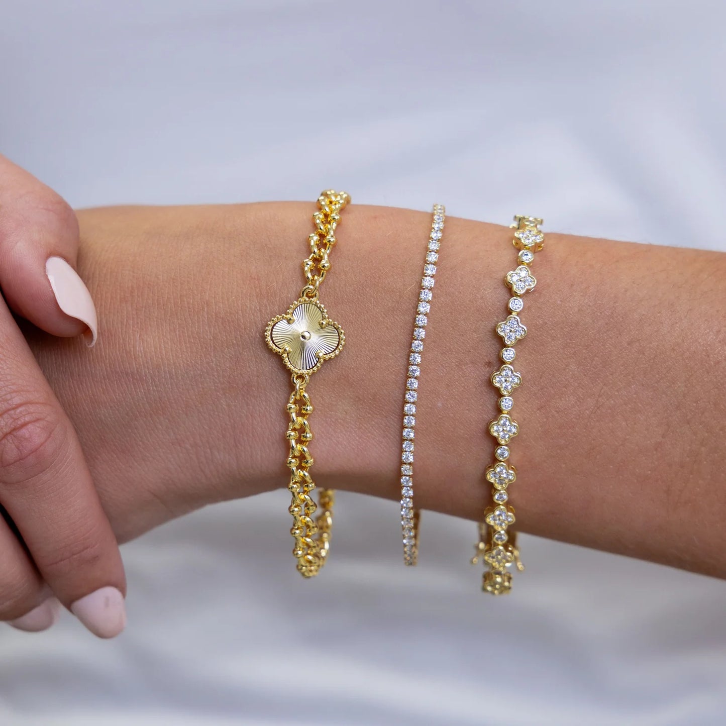 Dainty Gracie Tennis Bracelet