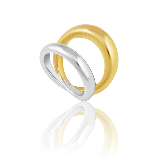 Erica Two Tone Ring