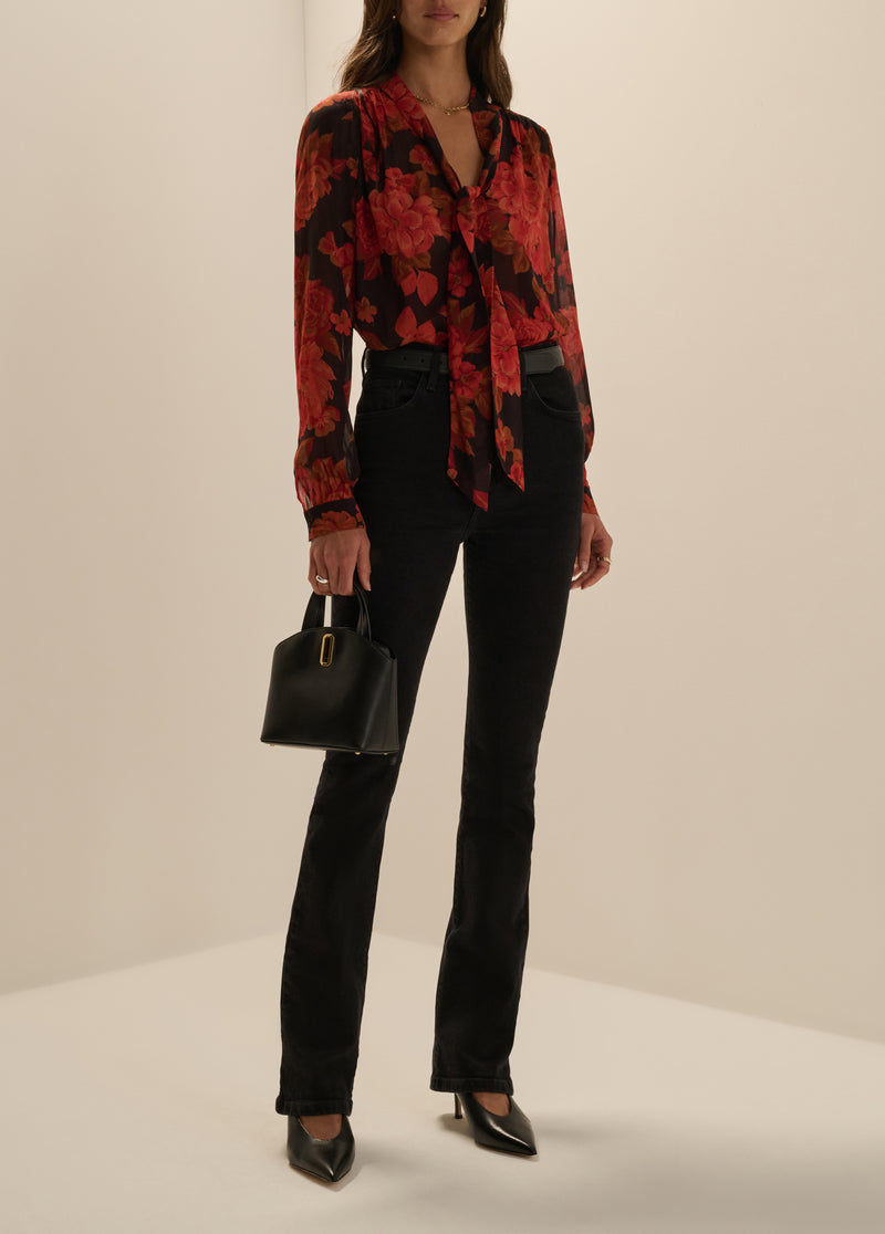 The Simone Floral Blouse