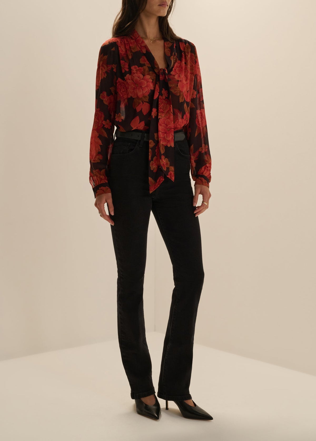 The Simone Floral Blouse