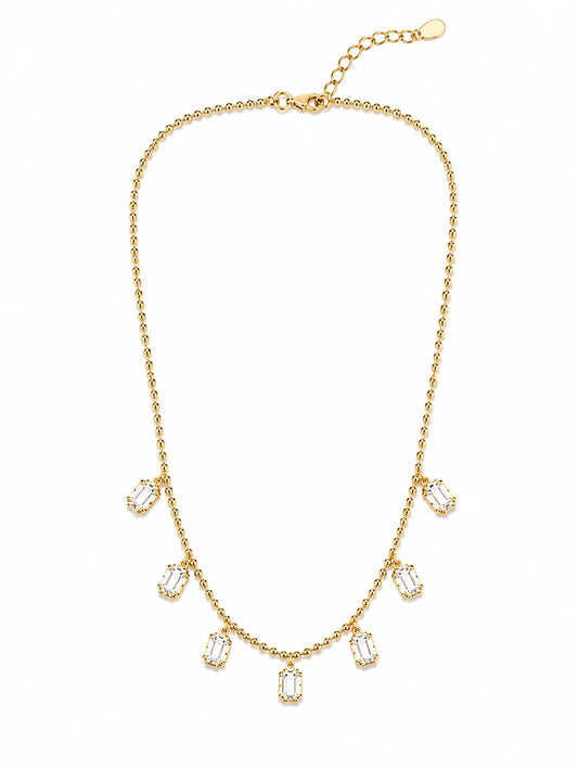Georgian Bezel Necklace