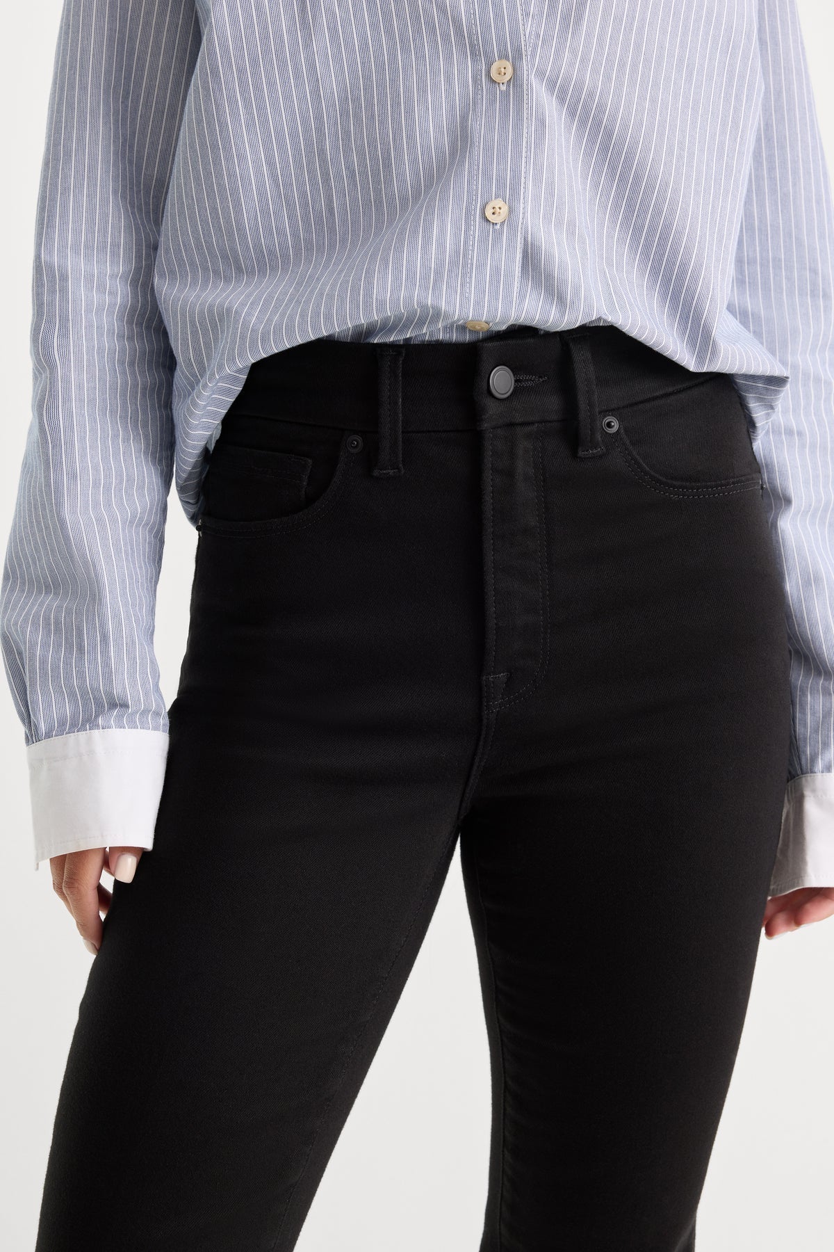 Never Fades Good Classic Slim Bootcut Black001