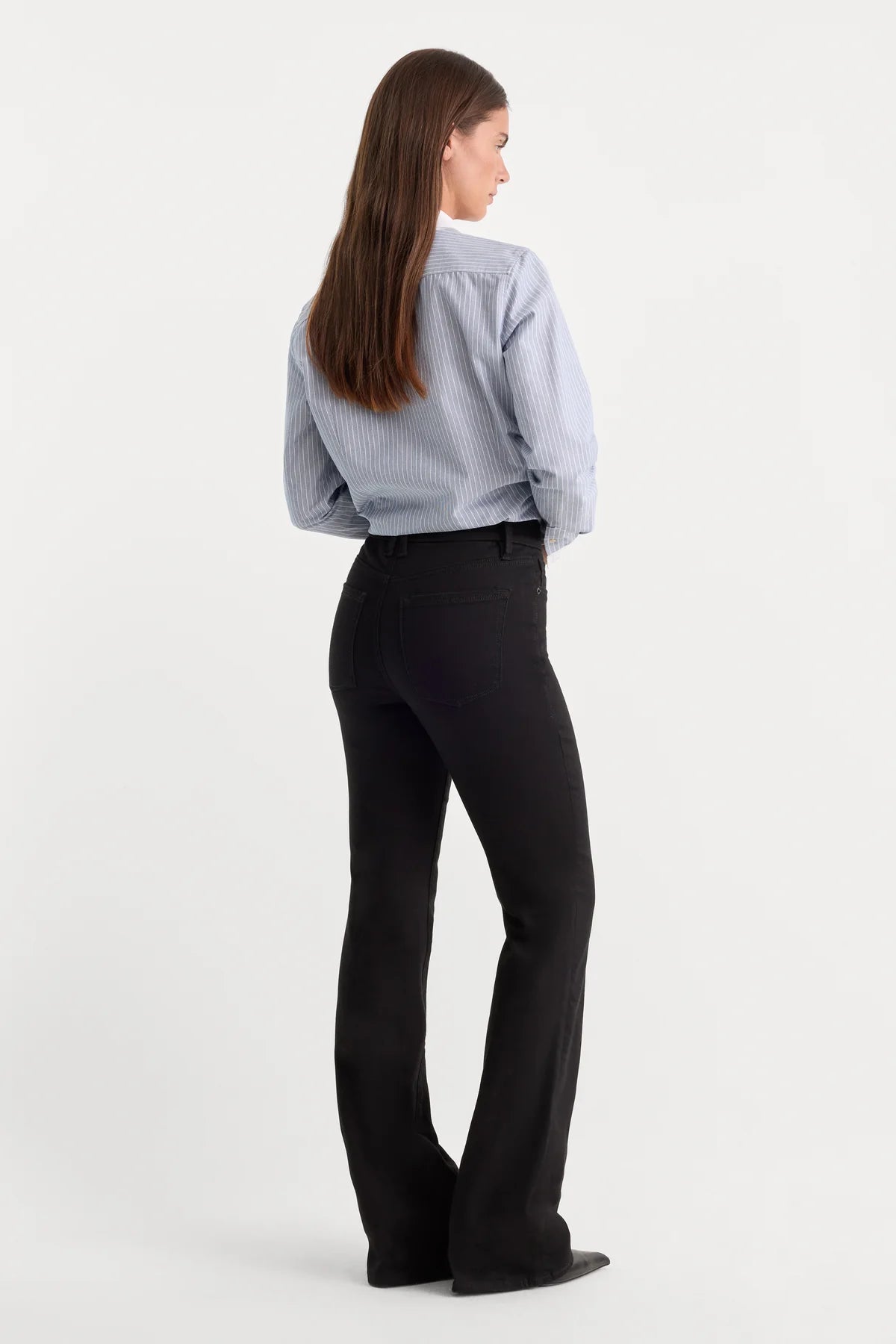 Never Fades Good Classic Slim Bootcut Black001