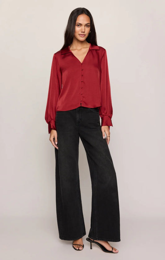Late Night Luxe Button Up