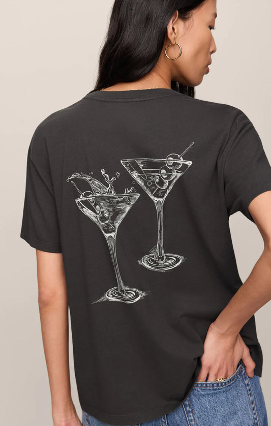 Martini Boyfriend Tee