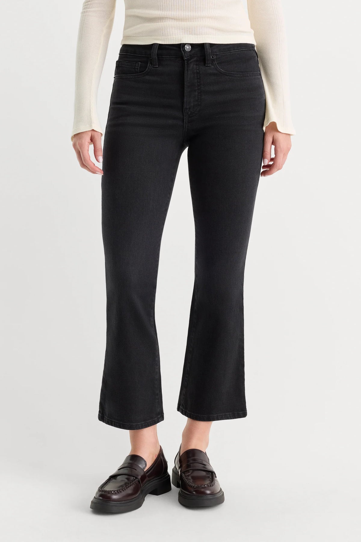 Good Legs Crop Mini Boot Black442