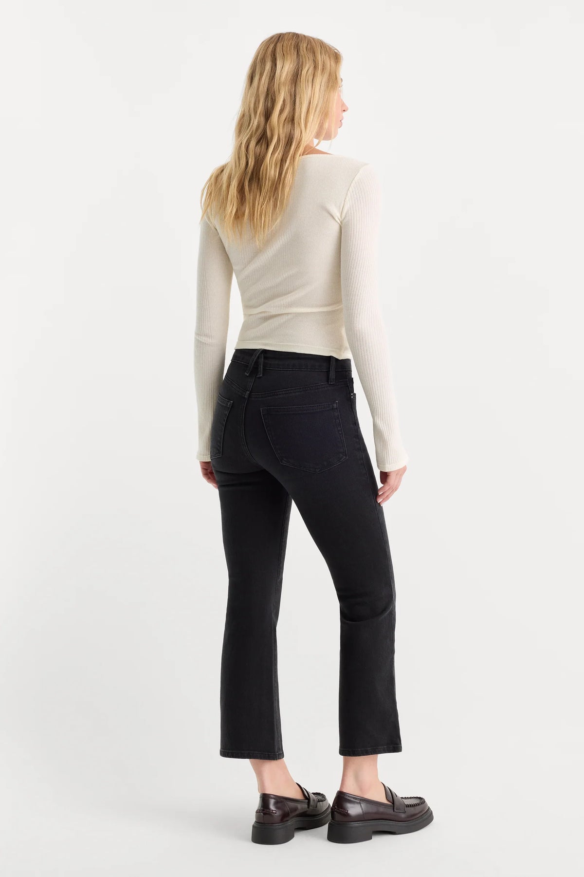 Good Legs Crop Mini Boot Black442