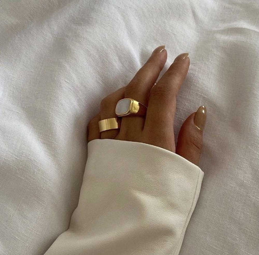 Mother Of Pearl Ring