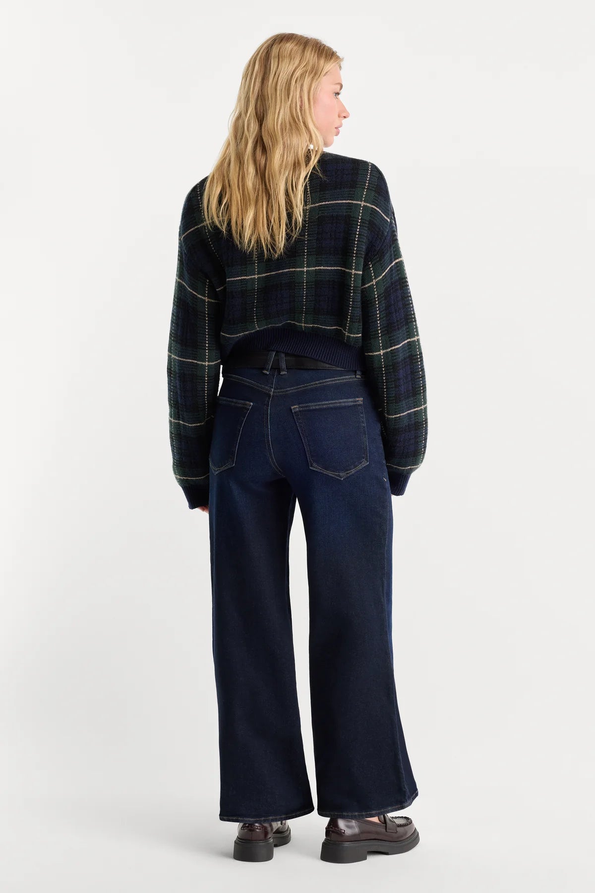Soft Tech Good Waist Palazzo Ankle Rinse