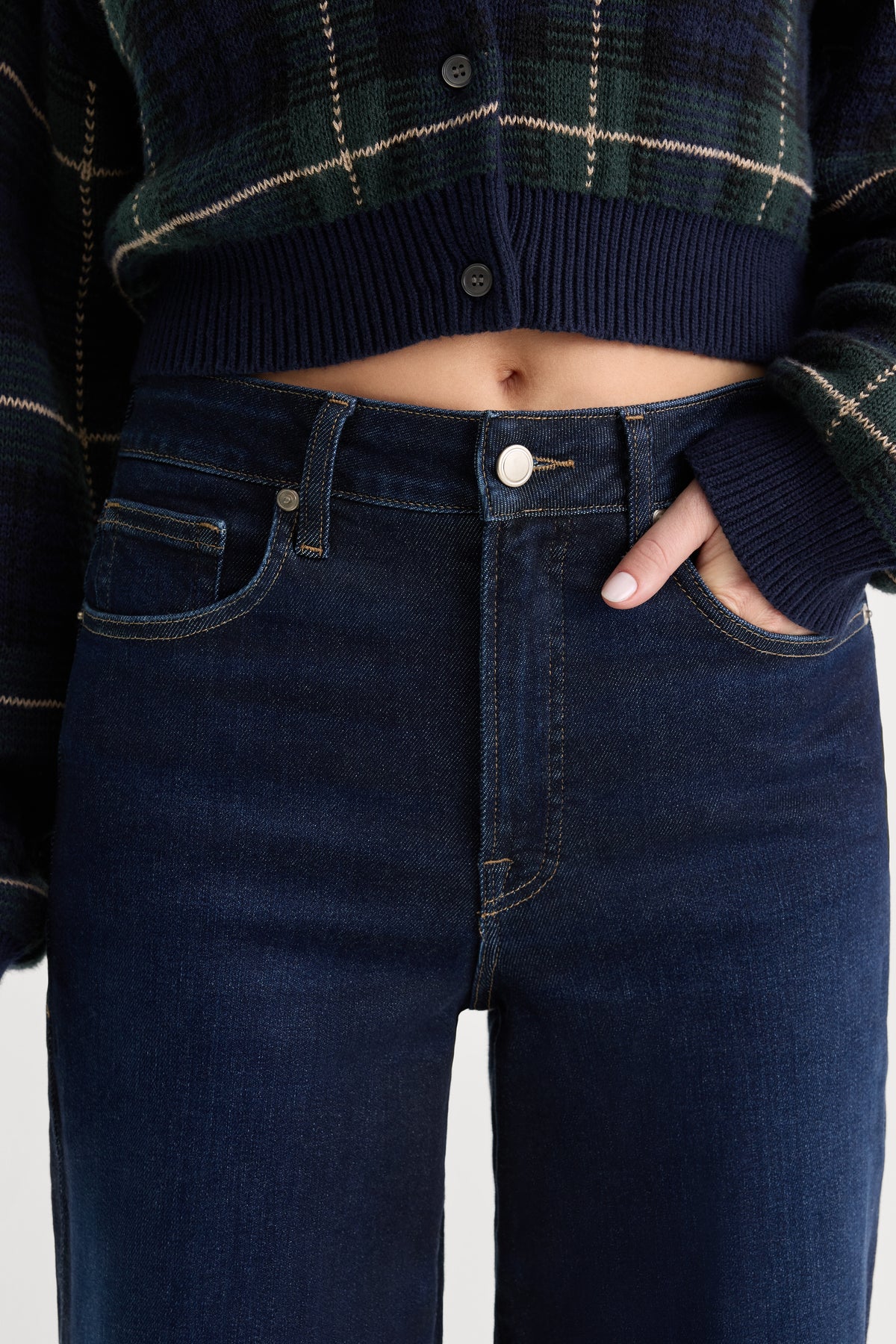 Soft Tech Good Waist Palazzo Ankle Rinse