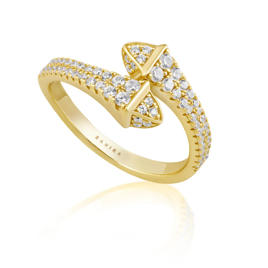 Pave Snake Ring