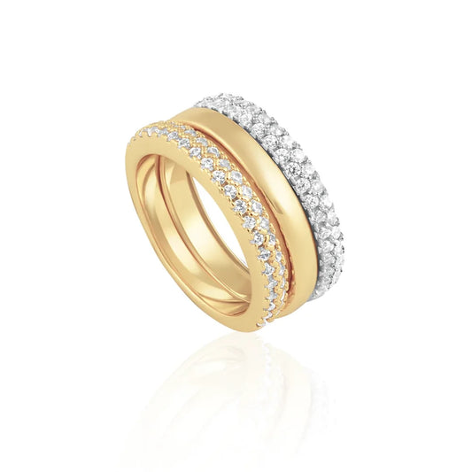 Serene Two Tone Ring