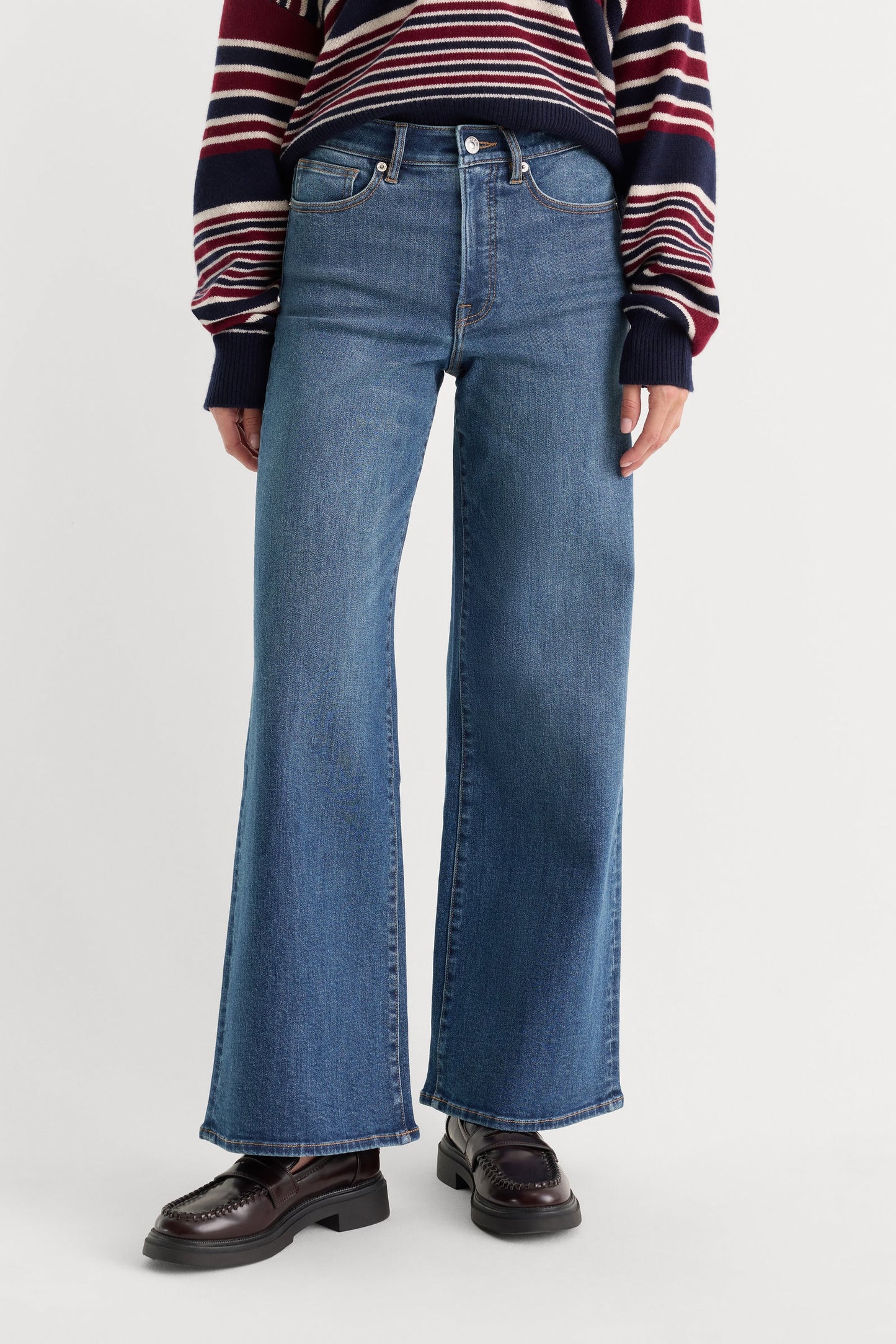 Good Waist Palazzo Ankle Sierra