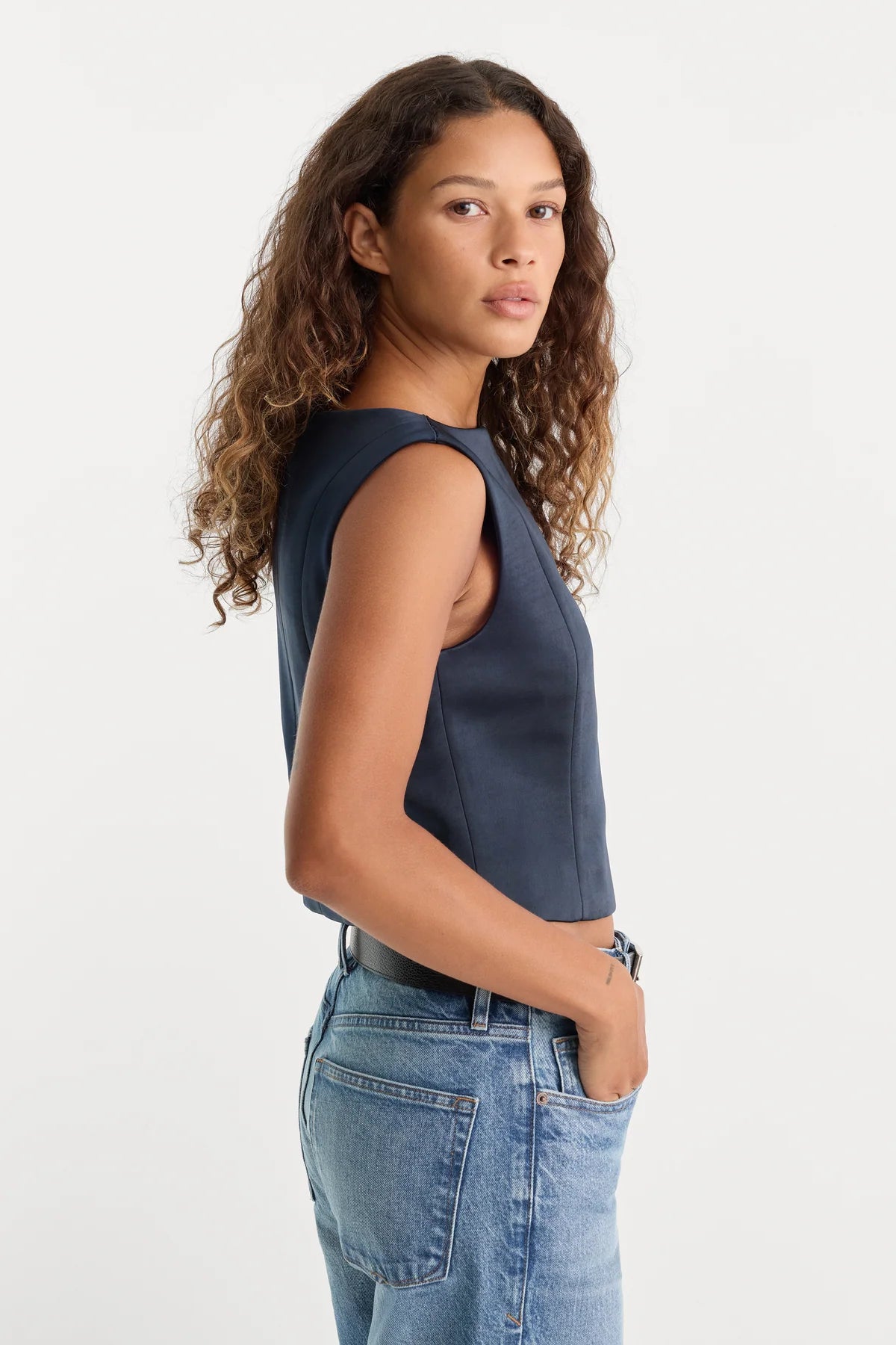 The Satin Top