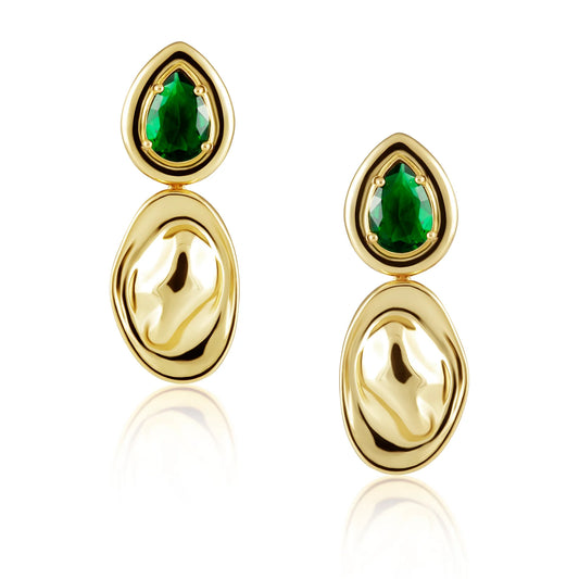 Virginia Emerald Earring