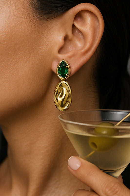 Virginia Emerald Earring